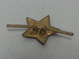 Original Small Red Enamel Soviet Cap Star