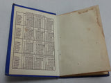 Estonian 1942 Pocket Calendar / Planner