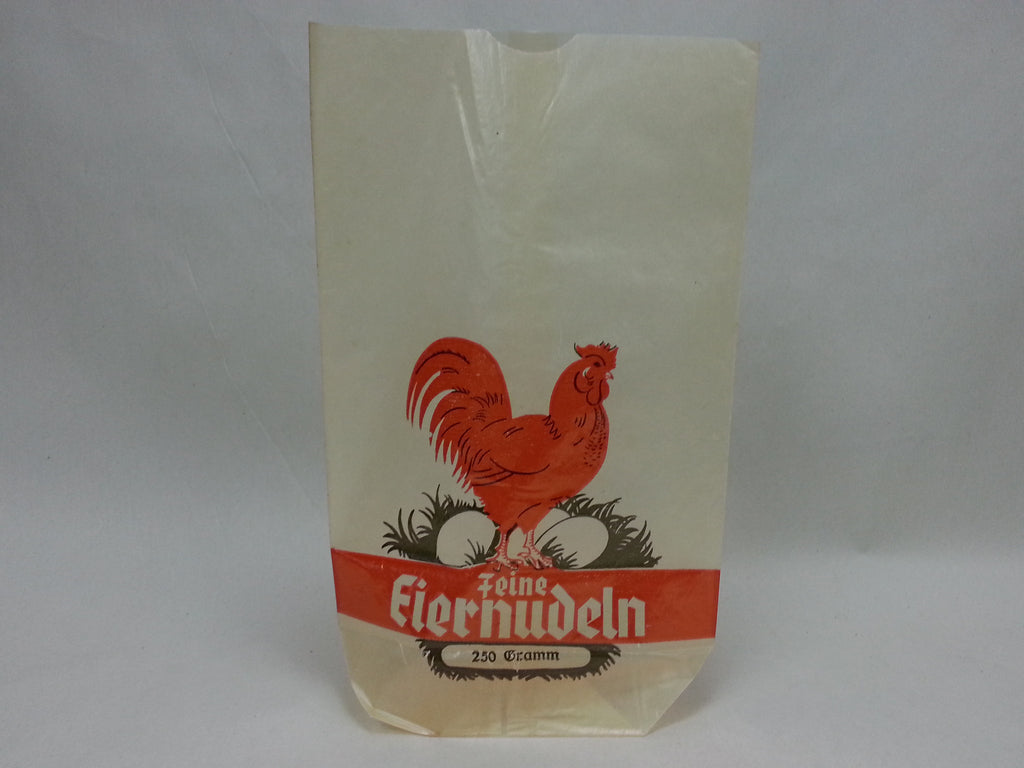 Original WWII German Egg Noodle Bag - feine Eiernudeln