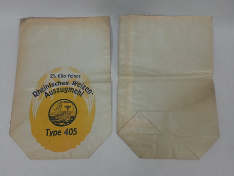 Original WWII German Weizen Flour Bag 2.5 Kilo