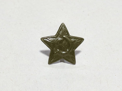 Repro WWII Small Green Painted Soviet Russian Cap Star