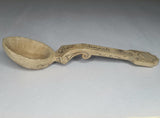 Original Estonian 1941 Prisoner of War Carved Wooden Spoon