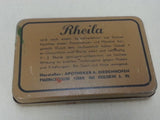 Original German Rheila Cough Drops Tin