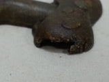 Original German Mushroom Metal Cap Insignia for 205th Infantry Division