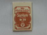 Original German Skat Nr.39 Playing Cards
