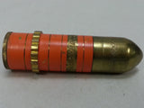 Original German Art Deco Bullet Shaped Lighter ORANGE