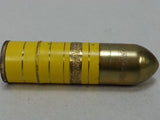 Original German Art Deco Bullet Shaped Lighter YELLOW