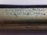 Original German Brass Siena Liliput Cigarette Rolling Machine and Papers D.R.G.M.