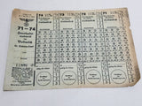 Original German Ration Card Coburg 1945 Milk 71-74