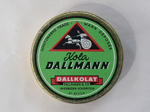 Original German Kola Dallman Energy Drops Tin