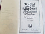 German Holy Bible Die Heilige Schrift 1933