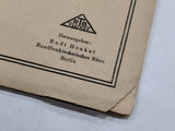 Original German Rundfunk-Freund Radio Booklet
