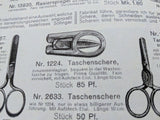 Repro German Folding Scissors