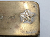 Original Soviet Brass Box and Razor