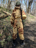 Repro Soviet Tan and Brown Amoeba Camouflage (2- Piece Set)
