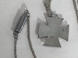 WWI German 1914 Iron Cross Necklace