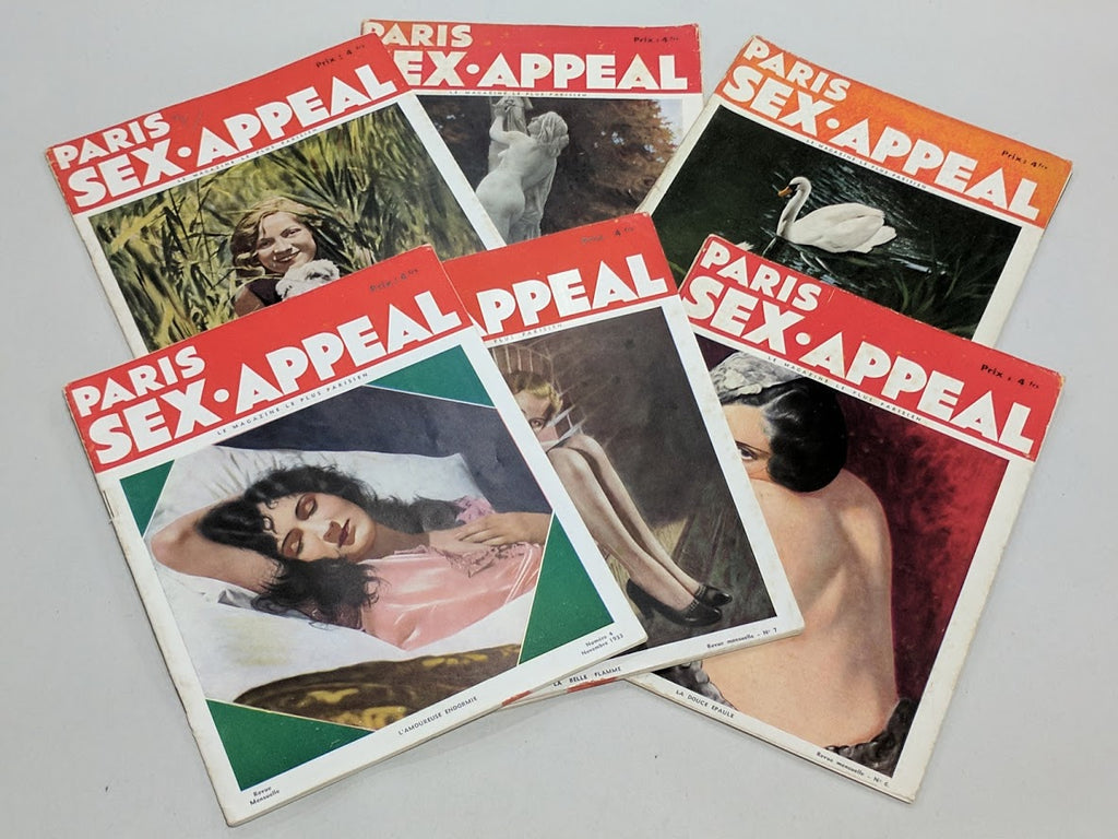 Original 1930s Sex Appeal Risqué Pin-Up Magazines Pre-WWII