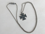 Original Vintage WWI German 1914 Iron Cross Sweetheart Necklace
