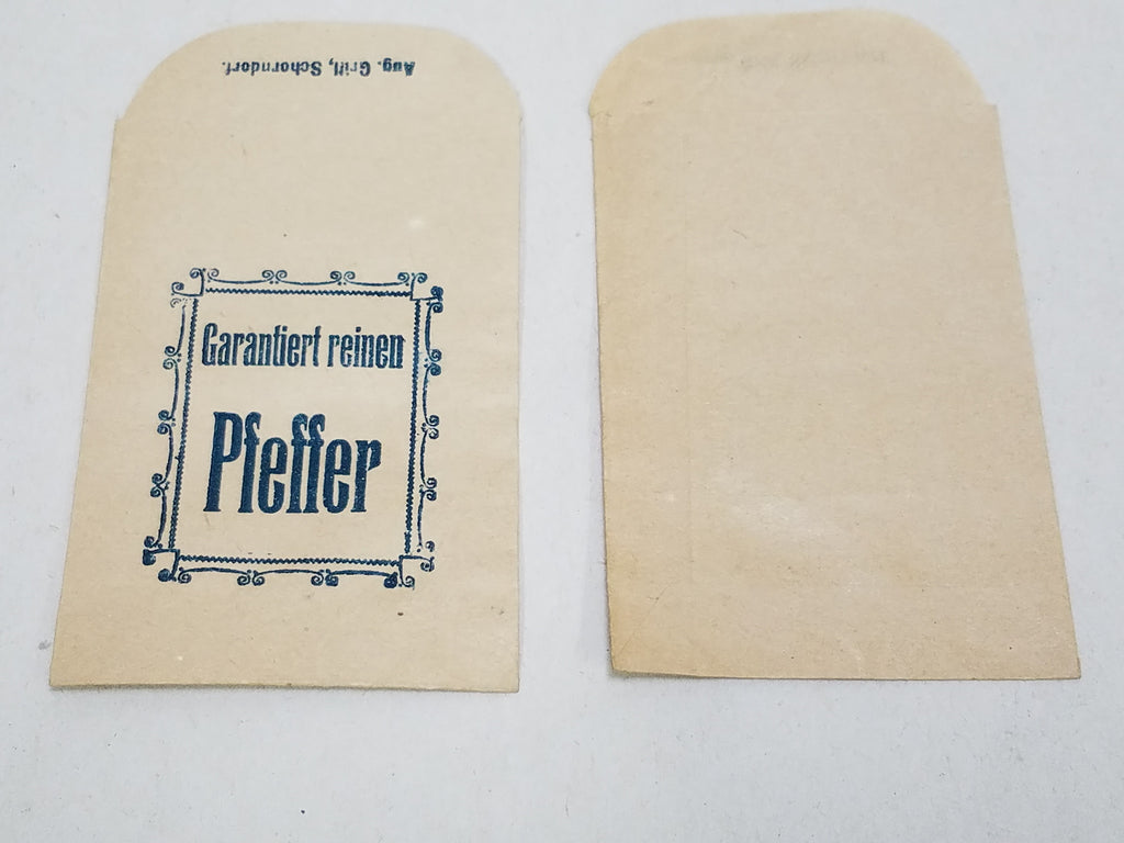 Original WWII German Pepper Bag August Grill, Schorndorf