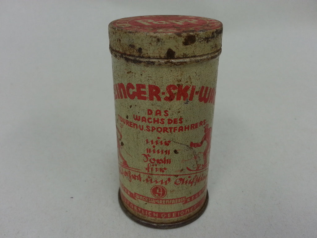 Original WWII German Ski Wax Dunzinger