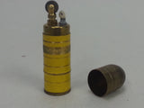 Original German Art Deco Bullet Shaped Lighter YELLOW
