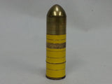 Pre-WWII German Art Deco Bullet Shaped Lighter YELLOW 1920s