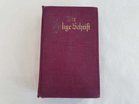 Pre-WWII German Holy Bible Die Heilige Schrift 1933