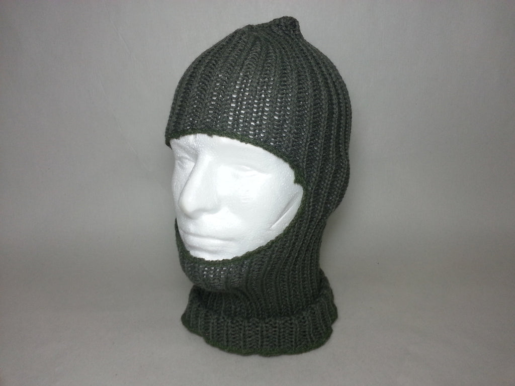 Repro Russian Soviet WWII Winter Knitted Cap/ Hood