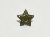 Repro WWII Small Green Painted Soviet Russian Cap Star