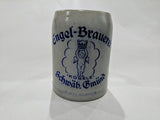 WWII-era German Engel-Brauerei 0.5 Liter Beer Stein Bierkrug