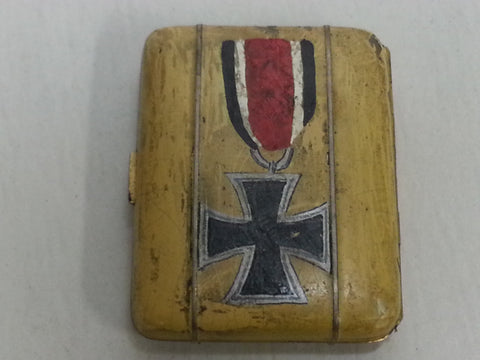 WWII Cigarette Case with German Iron Cross