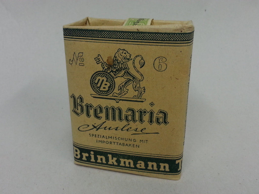 WWII German 50 Gramm Bag of Bremaria Brinkmann Tobacco