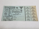 WWII German Ration Card Coburg 1945 SV Marmelade, Kaffee, Seife, Food