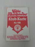 WWII German Skat Nr.9R Red Playing Cards