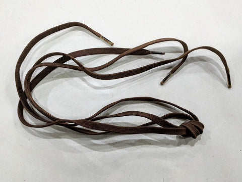 WWII US GI Brown Boot Laces Shoelaces