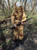 Repro Soviet Tan and Brown Amoeba Camouflage (2- Piece Set)