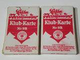 Original German Skat Nr.9R Red Playing Cards