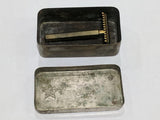 Original Soviet Brass Box and Razor