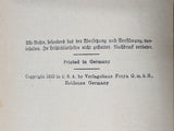 Original German Sieg-Heil Book 1933