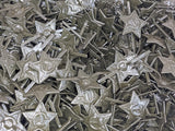 Small Green Painted Soviet Hat Stars